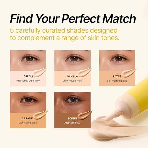 shaishaishai BANANA PDRN Conceal, Hydrating Under Eye 0.52 oz Latte | PDRN & Ectoin, Dark Circle Coverage, 5 Shades, Crease-Proof, Non-Sticky, K-Beauty thumbnail 8