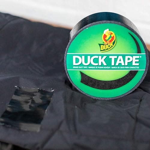 Duck Brand 1265013 Color Duct Tape, Single Roll, Black thumbnail 5