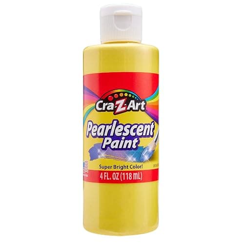 Cra-Z-Art Washable Pearlescent Paint Bulk Pack 8ct, Assorted Colors 4oz each bottle thumbnail 2