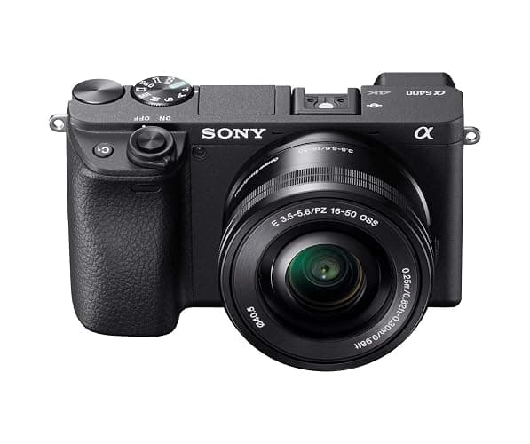 Sony Alpha a6400 Mirrorless Camera: Compact APS-C Interchangeable Lens Digital Camera with Real-Time Eye Auto Focus, 4K Video, Flip Screen & 16-50mm Lens - E Mount Compatible - ILCE-6400L/B, Black thumbnail 5