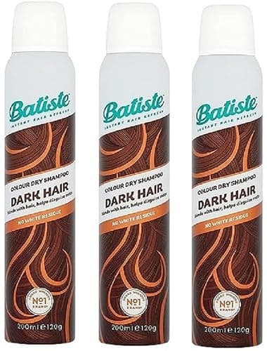 Batiste Dry Shampoo, Dark & Deep Brown 6.73 oz (Pack of 3) - Image 1