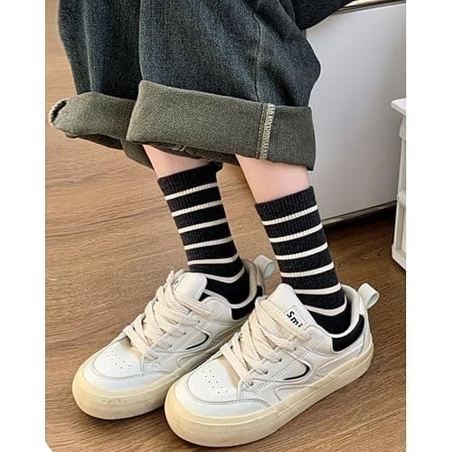 OTAODKA Athletics Socks for Women and Girls Cute Ankle Cotton Sock thumbnail 3