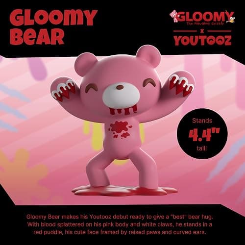 Youtooz Gloomy Bear 4.4" Vinyl Figure, Collectible From Youtooz Collection thumbnail 6