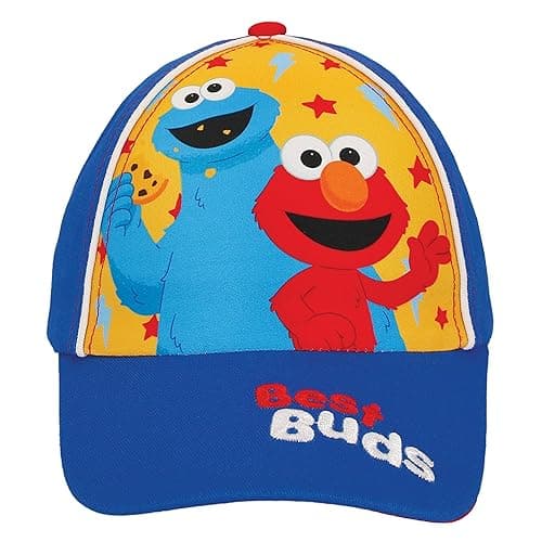 Sesame Street Baseball Cap, Toddler Hats for Boys & Girls Ages 2T-4T, Adjustable Kids Baseball Caps thumbnail 4