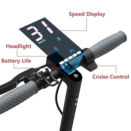 MAXSHOT Electric Scooter for Adults, 8.5/10/14" Tires, 19/22Mph, 350W/500W Motor, 21-28 Miles Range, Folding E-Scooter with Dual Suspension,APP(V1/SPRO/MAX/PRO/X1/X1PRO/PR) thumbnail 5