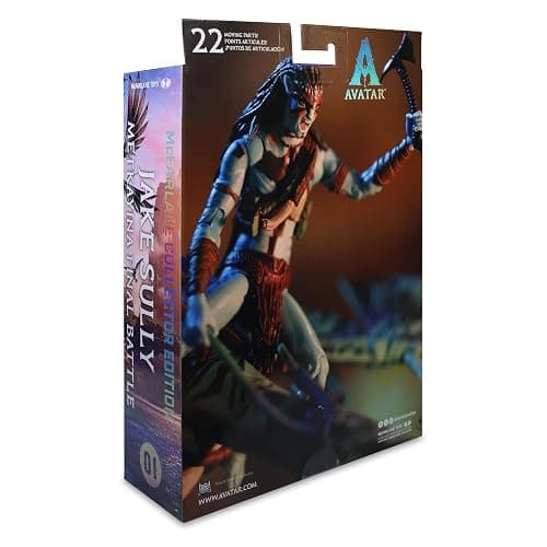 McFarlane Toys- Avatar: Fire and Ash Jake Sully (Metkayina Final Battle) 7in Action Figure McFarlane Collector Edition thumbnail 13