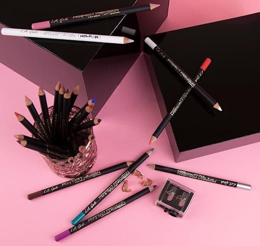L.A. Girl PERFECT PRECISION LIPLINER, Deep Red GP721 - Rich Colour Lip Pencil for Defining, Lining and Shaping Lips - Smooth, Long-Lasting, Easy to Apply thumbnail 6