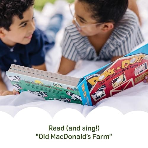 Melissa & Doug Poke-a-Dot! Old MacDonald’s Farm, Interactive Children's Board Book with Buttons to Pop, Educational Sensory Toy for Toddlers & Preschoolers Ages 3+ - FSC Certified thumbnail 4