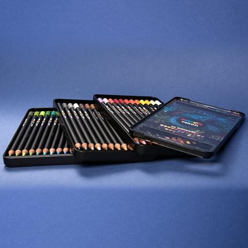 uni POSCA Colored Pencils, 4.0mm Lead, Assorted Set, 36 Pack thumbnail 6