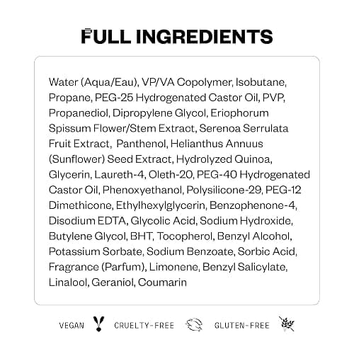 IGK BIG TIME Volume & Thickening Mousse | Moveable + Fullness + Frizz Control | Vegan + Cruelty Free | 6.2 Oz thumbnail 7