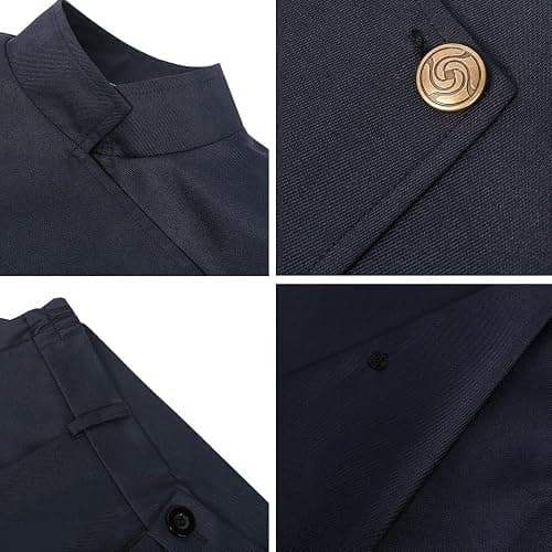 IMDAET Anime Cosplay Costume for Jujutsu Satoru Costume Costume Uniform for Men Halloween Party thumbnail 4