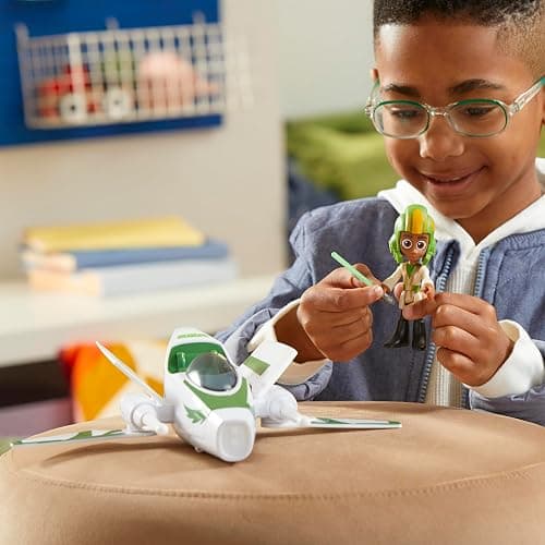 Star Wars: Young Jedi Adventures Jedi Pilot Kai Brightstar, 4-Inch Scale Action Figure Ship, Toys, Preschool Toys for 3 Year Old Boys & Girls thumbnail 11