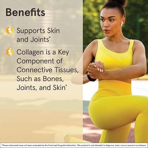Jarrow Formulas® Type II Collagen Complex 1000 mg Supplements, Supports Skin and Joint Health, 60 Capsules, 30 Day Supply thumbnail 4