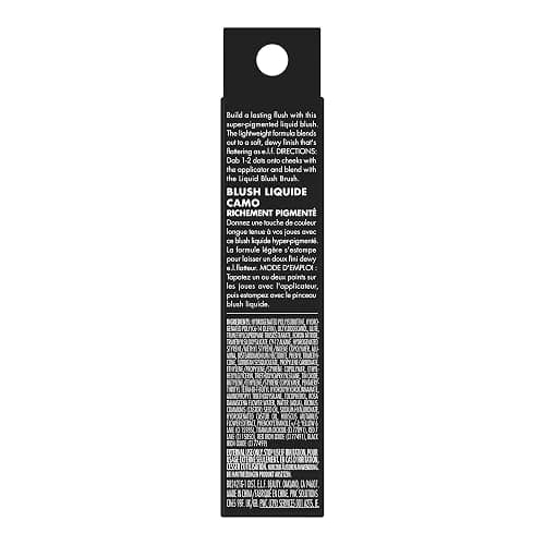 e.l.f. Camo Liquid Blush, Long-lasting Liquid Blush For High-pigment Color, Creates A Soft, Dewy Finish, Vegan & Cruelty-free, Berry Well thumbnail 6