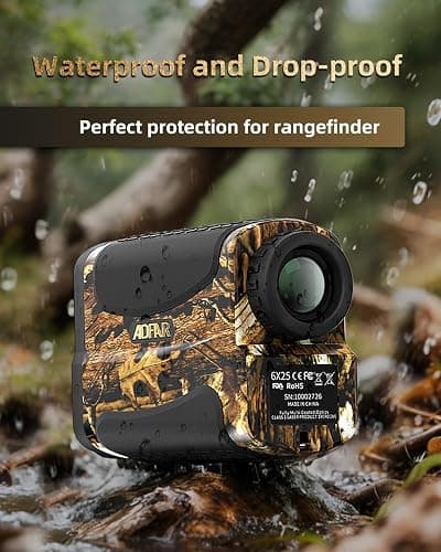 AOFAR HX-700N Hunting Range Finder 700 Yards Waterproof Archery Rangefinder for Bow Hunting with Range and Speed Mode, Free Battery, Carrying Case thumbnail 6
