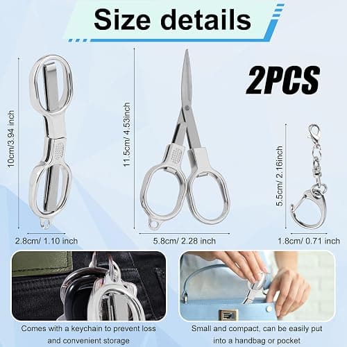 Folding mini scissors  thumbnail 3