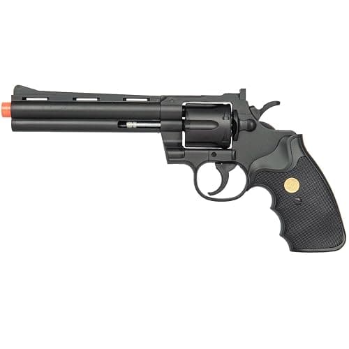 Airsoft 357 Magnum Revolver Full Size Spring Pistol Hand Gun w/Shells 6mm BB thumbnail 2