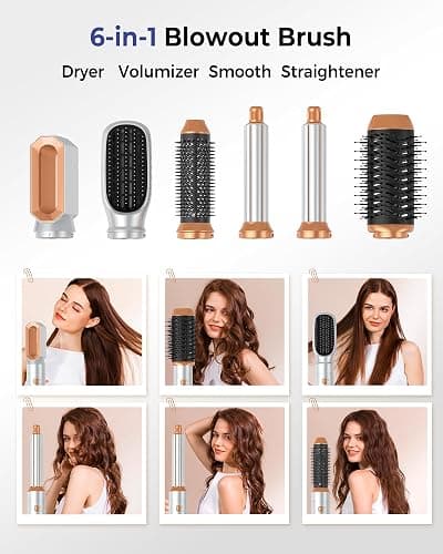 Hair Dryer Blow Dryer Set of 6 thumbnail 4