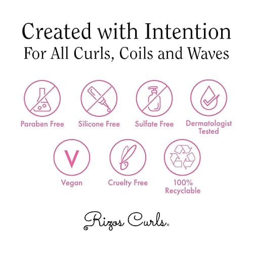 Rizos Curls Wash Day Bundle – Hydrating Shampoo & Deep Conditioner Set with Shea Butter for Every Curl Pattern 1a-4c – Gently Cleanses, Moisturizes, Softens & Adds Shine – Sulfate & Paraben Free thumbnail 8