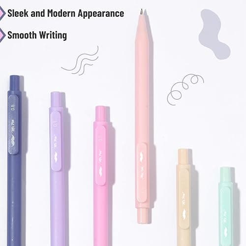 Mr. Pen- Pastel Mechanical Pencil Set with Lead Refills & Erasers, 6 Pack, 3 Sizes, 0.5 0.7 & 0.9mm, Aesthetic Mechanical Pencils Set, Pastel Mechanical Pencils thumbnail 3