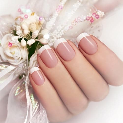 TONOKAILS 60 Sheets 2280 Pieces French Manicure Nail Art Stickers, 3 Designs Self-Adhesive Nail Tips Guides for DIY Decoration Stencil Tools (3 Moon Shape Design, 60 Sheets) thumbnail 4