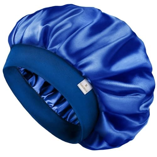 YANIBEST Soft Satin Bonnet for Men Women, Sleep Cap to Maintain Moisture | Unisex Double Layer, Bonnet for Sleeping, Protect Hair, Natural Wave, Curly Coily, Reduce Frizz, Adjustable Sleep Hat - Image 1