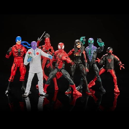 Marvel Legends Series Ben Reilly Spider-Man, Spider-Man Legends Collectible 6 Inch Action Figures, 2 Accessories thumbnail 2