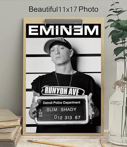 XIHOO Eminem (Mugshot) Poster Frameless Gift 12 x 18 inch(30cm x 46cm)-S-193… thumbnail 3