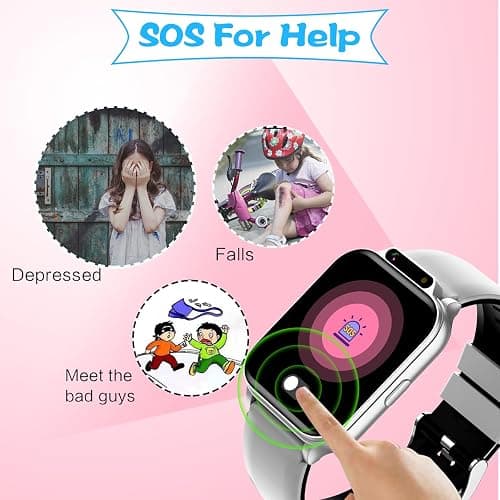 Smart Watch for Kids, 1.85" Fitness Tracker with Heart Rate, Sleep Monitor, IP68 Waterproof Smartwatches with Video Music, Pedometer, Game, NO APP/Phone, Gift for Boys Girls. (Built-in AI, Silver) thumbnail 7