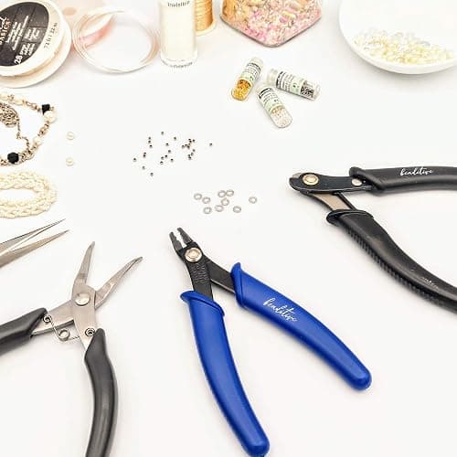 Beaditive Bead Crimping Plier for 2mm & 3mm Beads and Tubes | 5-Inch (Blue) thumbnail 6