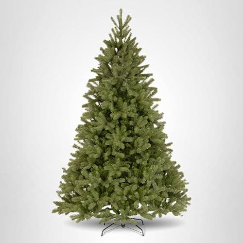 National Tree Company 7.5 ft Unlit Downswept Douglas Fir Artificial Christmas Tree, 1,867 Tips, Includes Stand, Green thumbnail 6