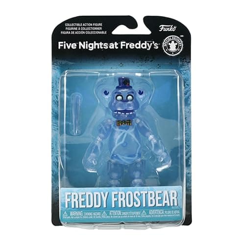 five nights at Freddy's Articulated Freddy Frostbear Action Figure, 5 Inch thumbnail 3