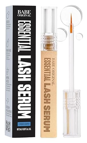 Babe Original Lash Serum - Fuller & Longer Looking Eyelashes, Advanced Lash Enhancing Treatment for Natural Lashes, Extensions & Eyebrows, Vegan & Cruelty-Free - Image 1