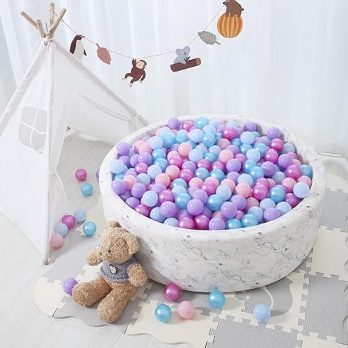 STARBOLO Ball Pit Balls for Toddlers Phthalate Free BPA Free Non-Toxic Crush Proof Play Balls for Toddlers Kids Pool Playhouse Pack of 100 200 500 thumbnail 8