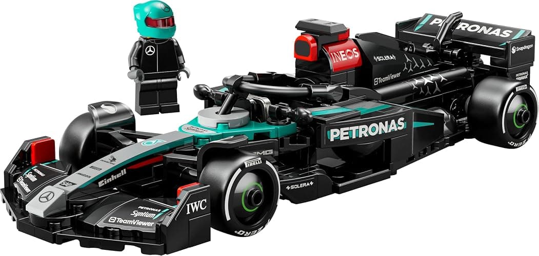 LEGO Speed Champions Mercedes-AMG F1 W15 Rennauto - Spielzeug mit Formel 1 Minifigur - Modell Auto zum Sammeln und Bauen - Geschenk für Jungen & Mädchen ab 10 Jahren oder Erwachsene Fans 77244 thumbnail 10