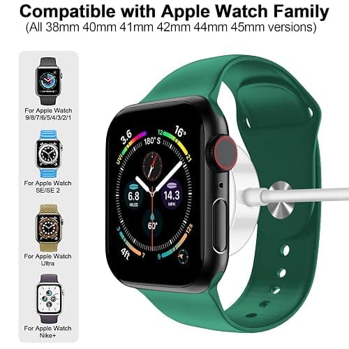𝟐𝟎𝟐𝟓 𝐔𝐩𝐠𝐫𝐚𝐝𝐞𝐝 for Apple Watch Charger Magnetic Fast Charging Cable [Portable] Magnetic Wireless Charging Compatible with iWatch Series Ultra/SE/11/10/9/8/7/6/5/4/-[3.3FT] White thumbnail 2