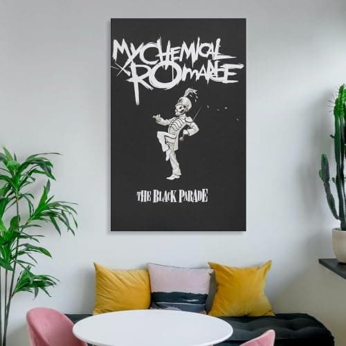 JPOSTHCZ My Chemical Romance Poster Mcr Poster Music Canvas Wall Art Aesthetic Decorative Painting Living Room，Cafes, Restaurants And Hotelsstyle 12x18inch(30x45cm) thumbnail 6