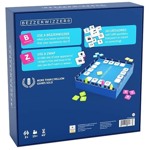 Bezzerwizzer Party Game (US Edition) - Trivia, Tactics, and Trickery for Epic Game Nights! Great for Family Game Night, Ages 14+, 2+ Players, 45 Minute Playtime, Made by Bezzerwizzer thumbnail 3