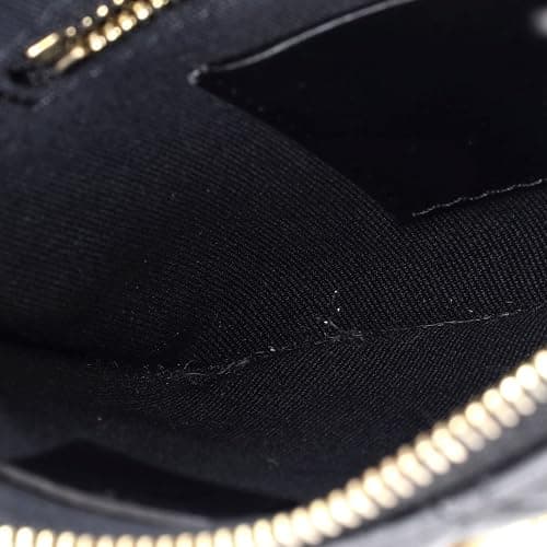 Chanel, Pre-Loved CC Chain Around Hobo Quilted Lambskin Mini, Black thumbnail 6