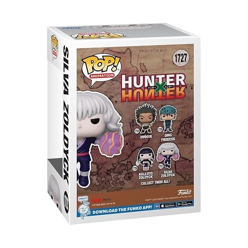 Funko POP! Animation: Hunter X Hunter (HxH) - Silva Zoldyck | Official Anime Merch - Collectable Vinyl Figurine for Shelf Display - Birthday Gift Idea for Fans and Collectors thumbnail 3