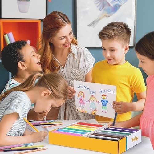 336 Colored Pencils Bulk Classroom thumbnail 7
