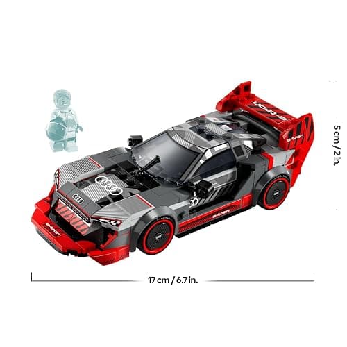 LEGO Speed Champions Voiture de Course Audi S1 e-Tron Quattro Véhicule Jouet, Set de Construction pour Enfants, Idée Cadeau pour Garçons et Filles Dès 9 Ans, Jeu en Autonomie, Déco pour Chambre 76921 thumbnail 3