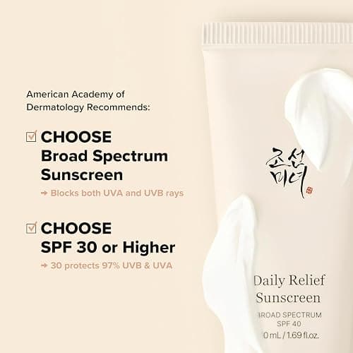 Beauty of Joseon Daily Relief Sunscreen for face Sun moisturizing with Broad Spectrum SPF 40 Korean sunscreen skincare 50ml, 1.69 fl.oz thumbnail 2