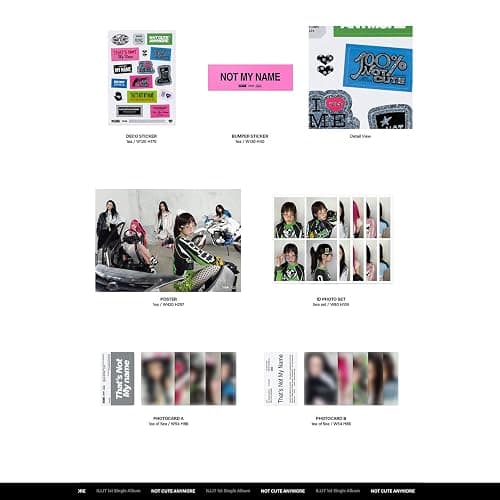 NOT CUTE ANYMORE [Not My Name ver.] + 3 Extra Photocards thumbnail 6