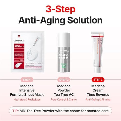 CENTELLIAN 24 Madeca Cream Time Reverse (1.69fl oz) - Advanced Fast-Absorbing & Nourishing, Hydrates, Firms & Reduces Wrinkles, Low Irritation, Korean Skin Care Centella Asiatica, Collagen thumbnail 7