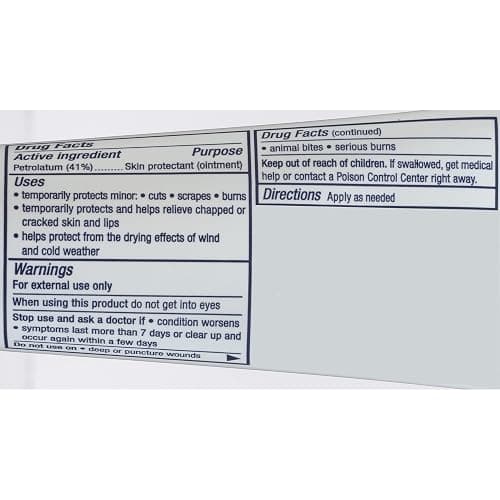 Aquaphor Advanced Therapy Healing Ointment, Hypoallergenic, Fragrance Free Body Moisturizer for Dry Skin and Minor Wound Care, Travel Size Skin Care Set, 1.75 Oz Tube, Pack of 3 thumbnail 2