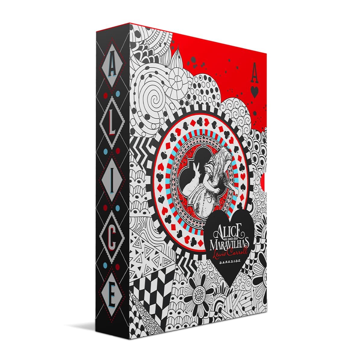 BOX COMPLETO ALICE NO PAÍS DAS MARAVILHAS E ATRAVÉS DO ESPELHO - Image 1