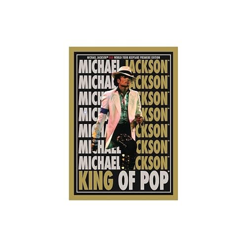 Michael Jackson Bad World Tour Keepsake Premiere Blaster Box Trading Cards | 8 Packs, Authentic Worn Glove Relics, 300+ Card Set, 1/1 Cut Signature Chase, Numbered Parallels thumbnail 6