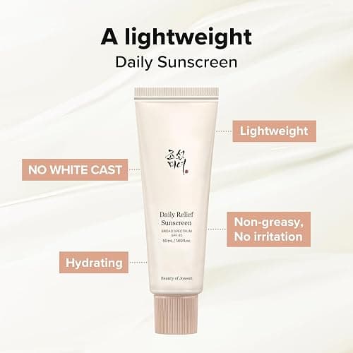 Beauty of Joseon Daily Relief Sunscreen for face Sun moisturizing with Broad Spectrum SPF 40 Korean sunscreen skincare 50ml, 1.69 fl.oz thumbnail 3