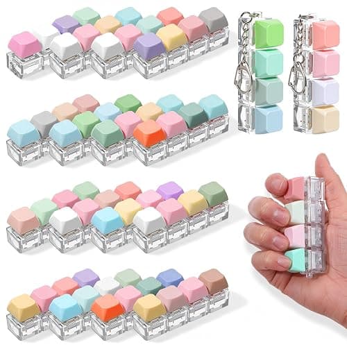 16pcs Keyboard Fidget Keychain thumbnail 9